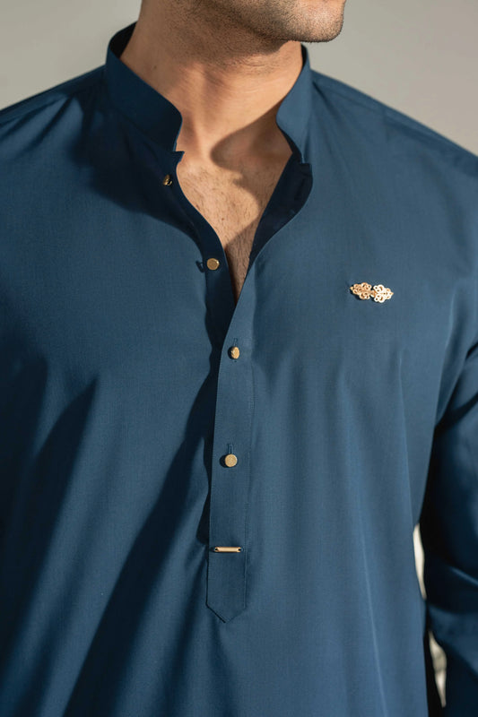 Rare Bluish Kameez Shalwar