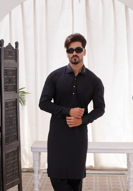 Black Kurta Shalwar