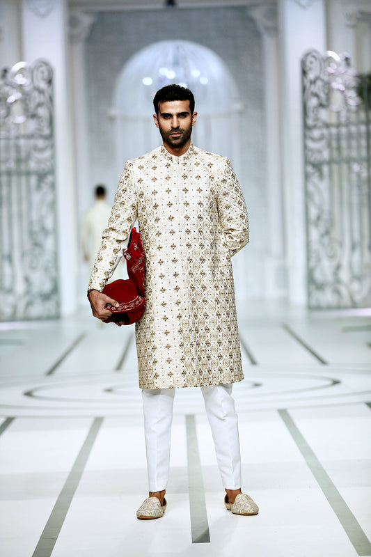 MC 600 Men's Sherwani Wedding - Mashal Couture