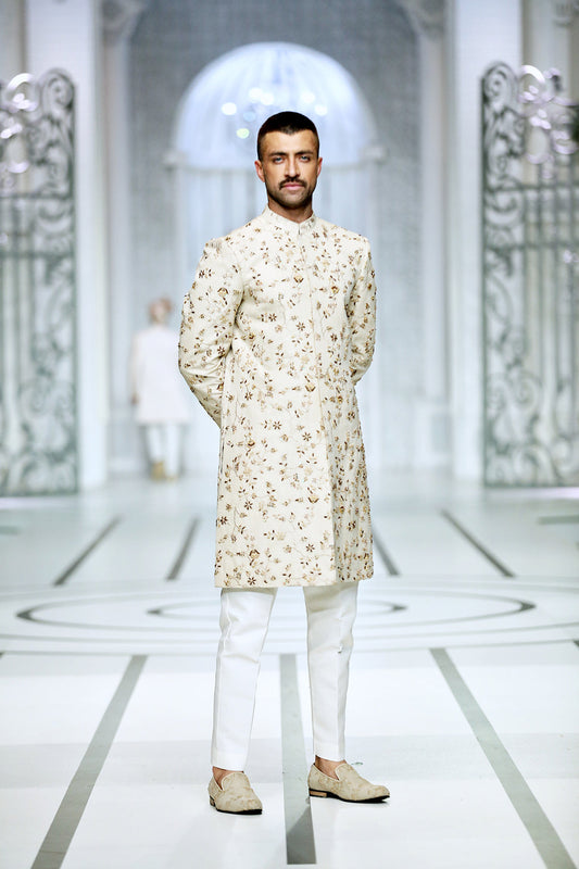 MC 559 Sherwani Men Wedding - Mashal Couture