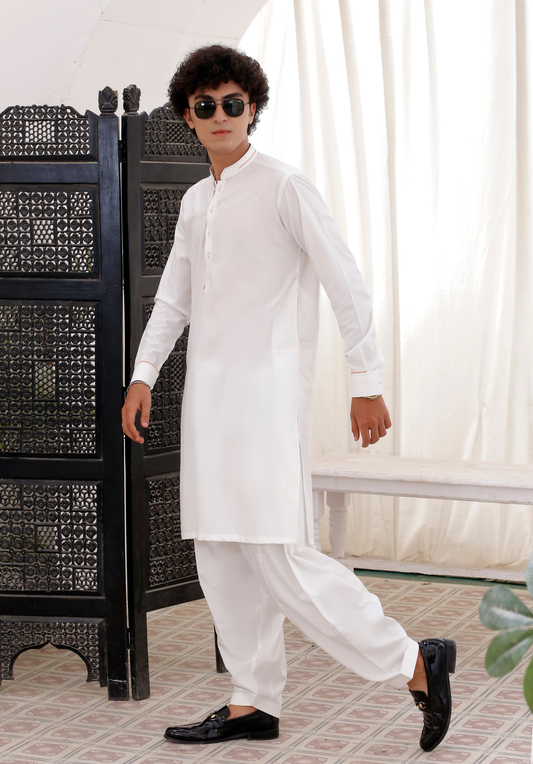 White Kameez Shalwar