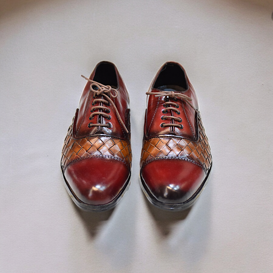 MC 59 Brown Dress Shoes For Mens - Mashal Couture