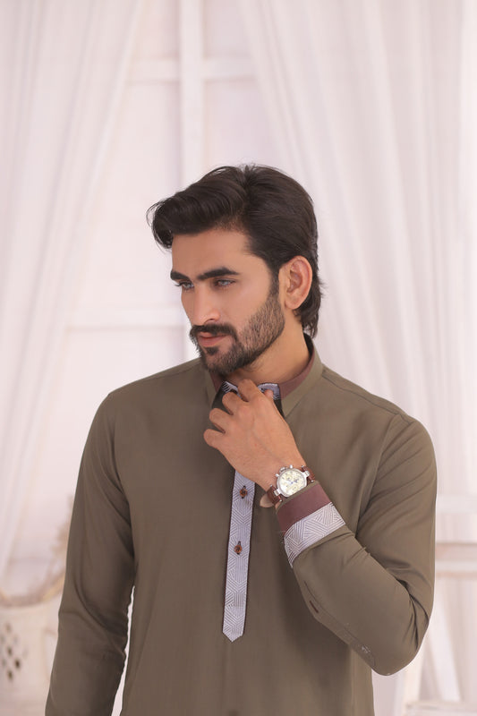 MC 74 Mens Shalwar Kameez - Mashal Couture