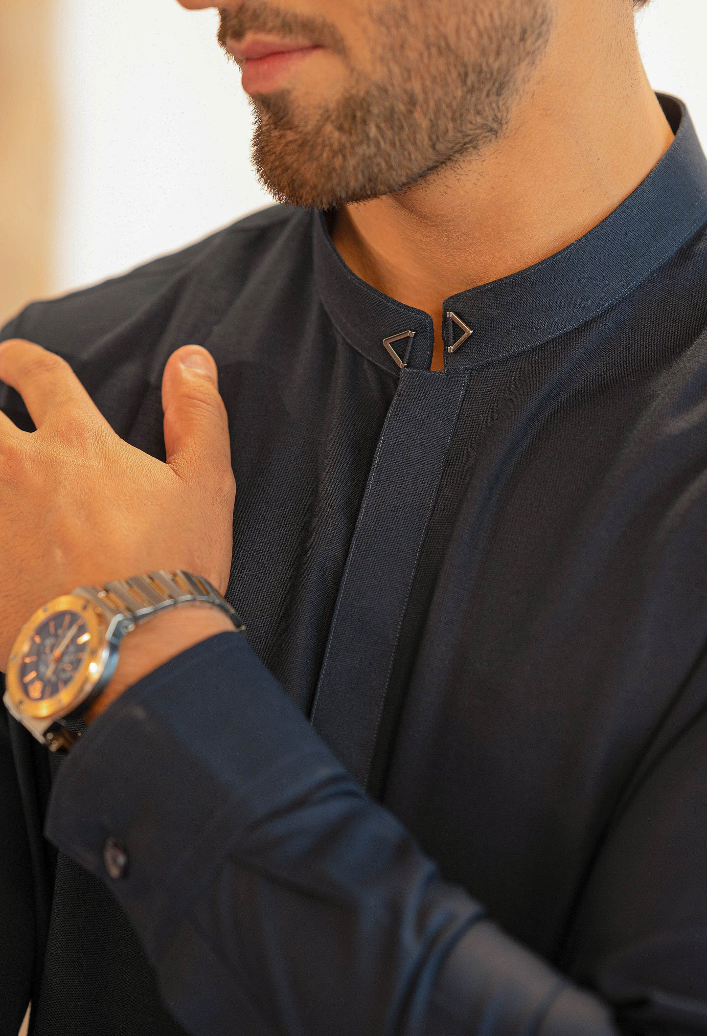 MC KS 45 Men's Kameez Shalwar Design - Mashal Couture