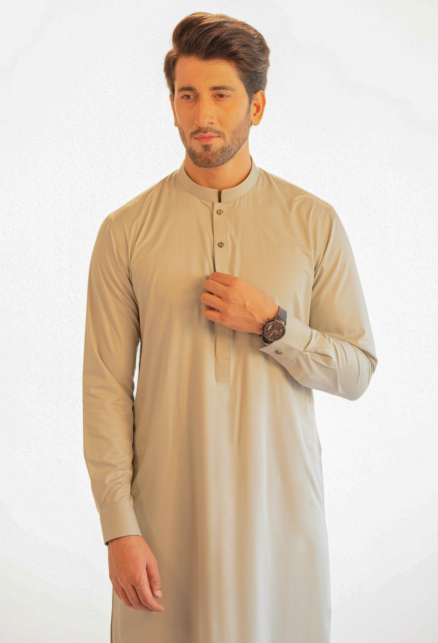 MC KS 32 Shalwar Kameez With Waistcoat - Mashal Couture