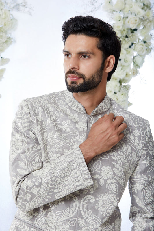 MC 134 Prince Coat Design - Mashal Couture