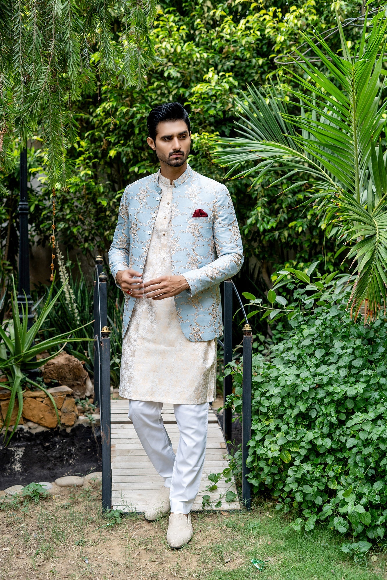 MC 147 Mens Prince Suits - Mashal Couture