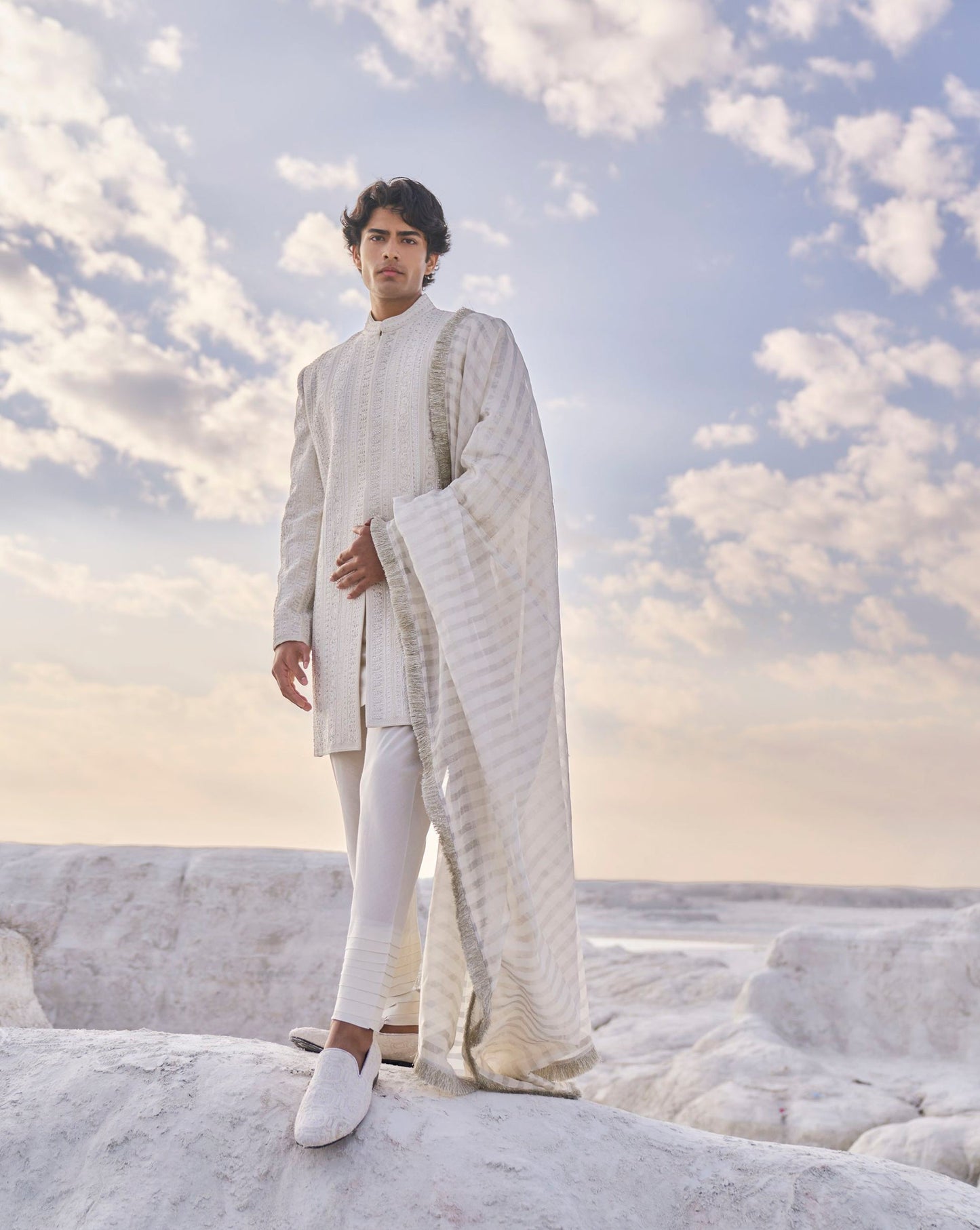 MC 541 Sherwani Design - Mashal Couture