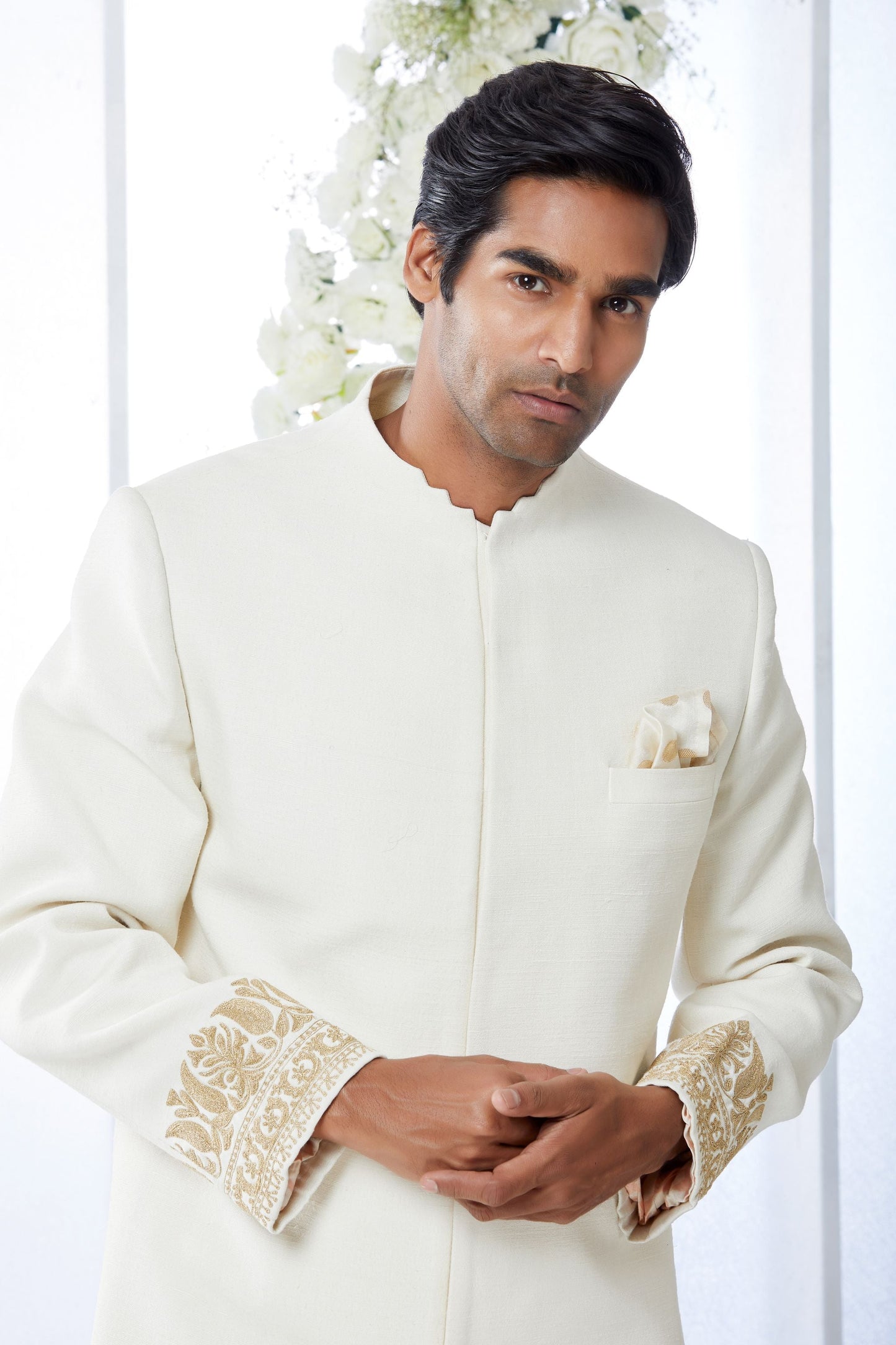 MC 538 Sherwani Dulha - Mashal Couture