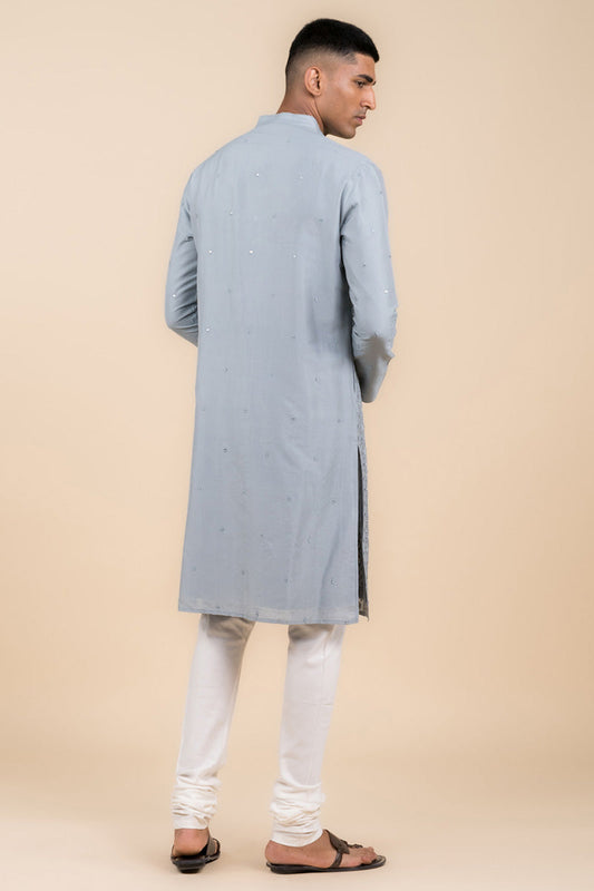 MC KP 09 Sky Kurta Pajama - Mashal Couture