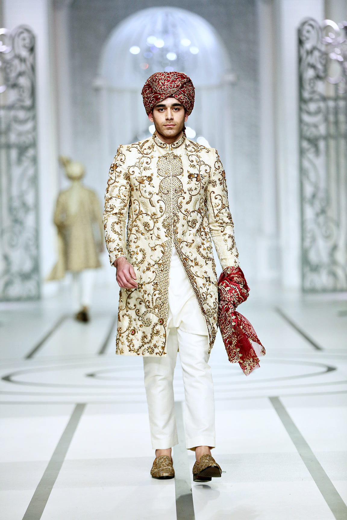 MC 556 Wedding Sherwani Men - Mashal Couture