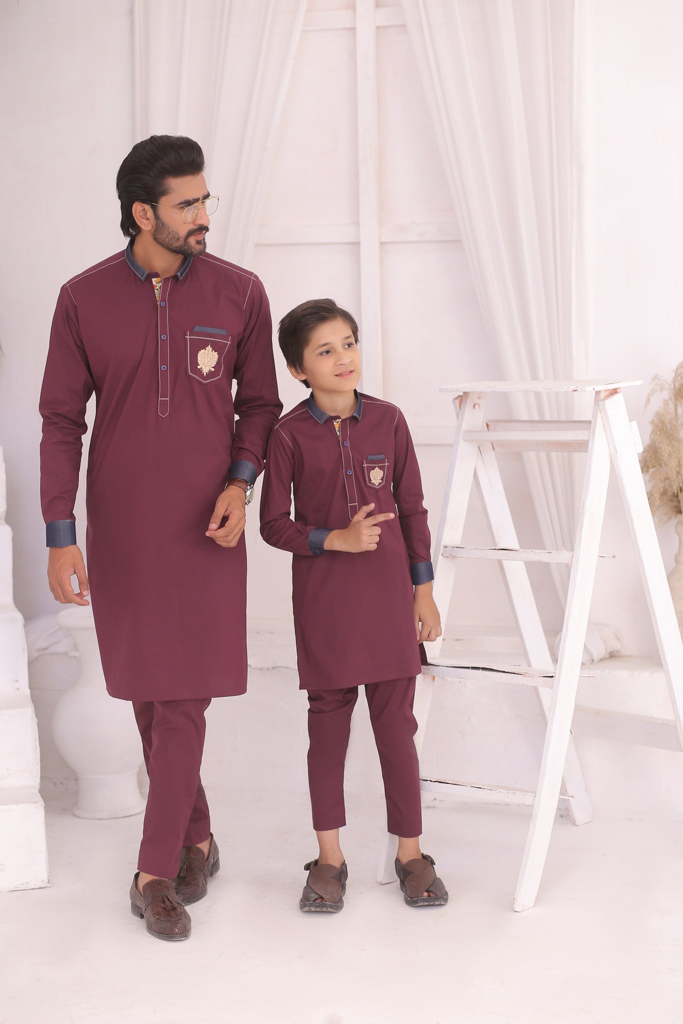 FS 16 Father Son Kurta Pajama - Mashal Couture
