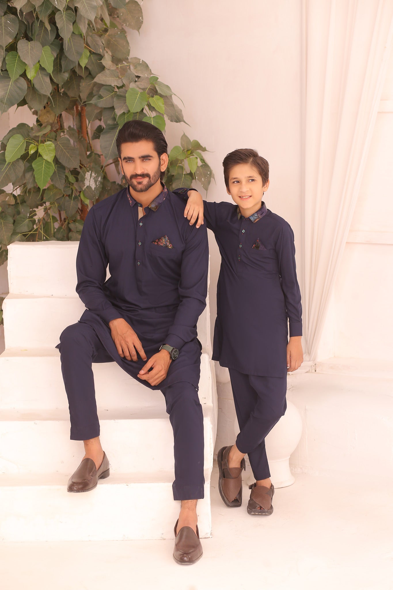 FS 13 Father Son Kurta Pajama - Mashal Couture