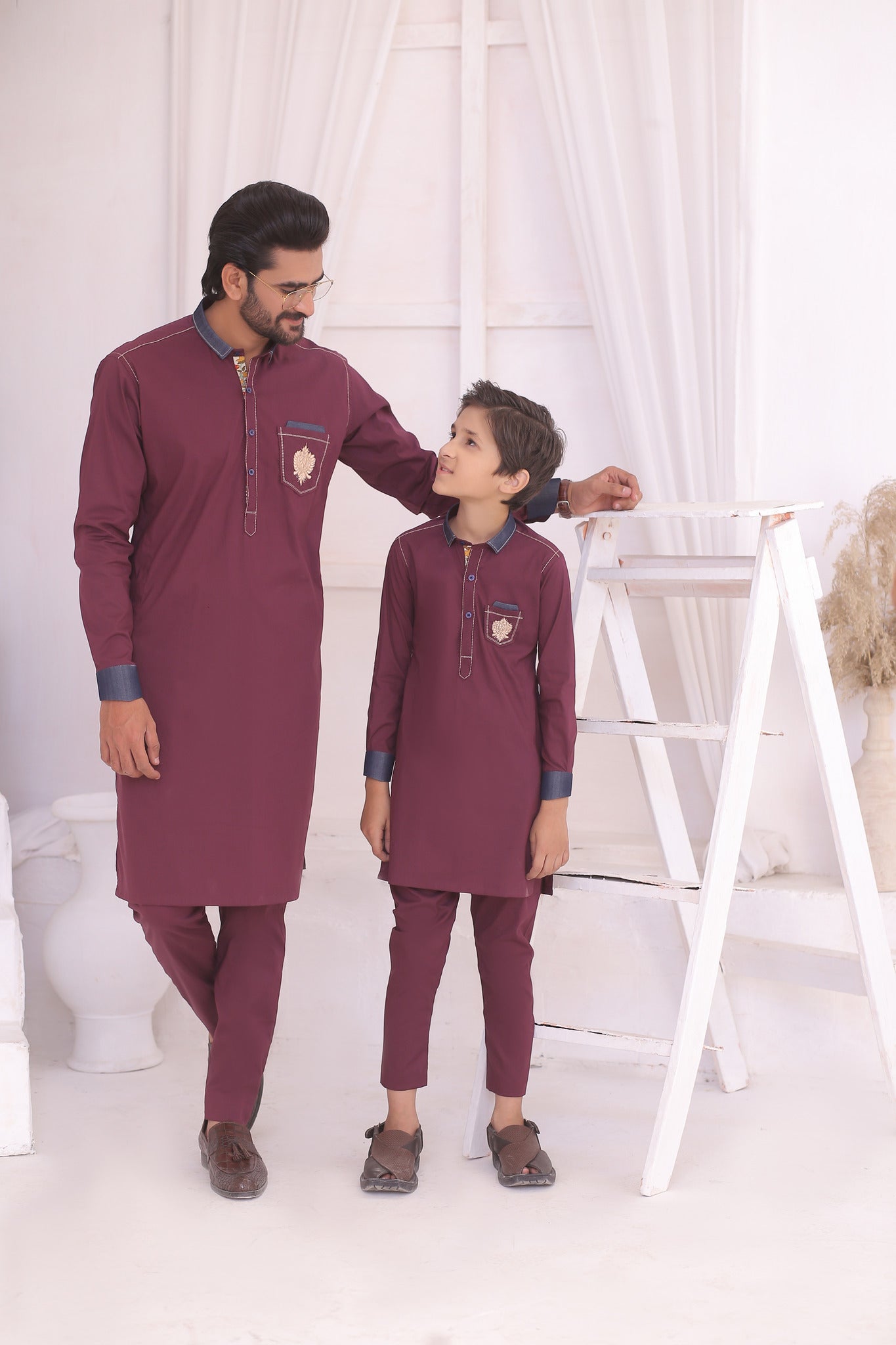 FS 16 Father Son Kurta Pajama - Mashal Couture