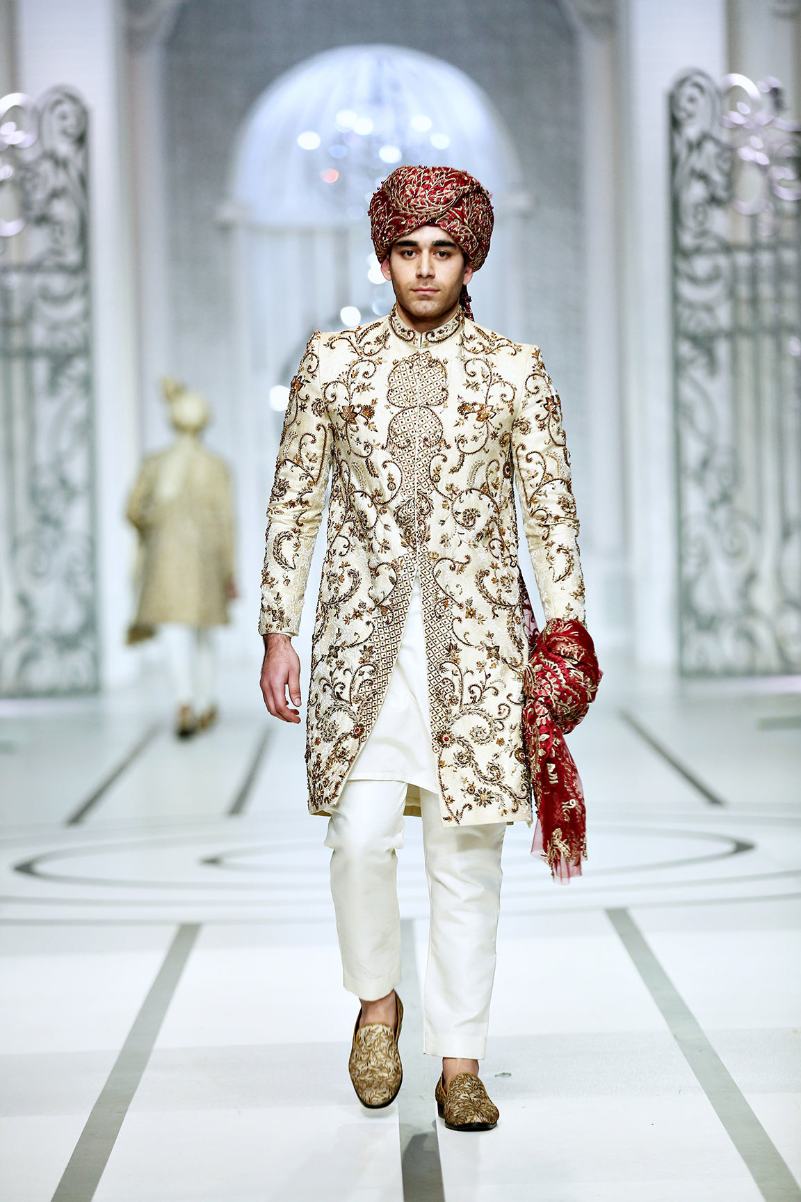 Designer Sherwani Pakistan – Mashal Couture - Main Image