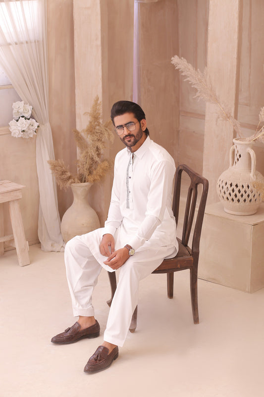 MC KP 13 Shalwar Kameez Mens - Mashal Couture