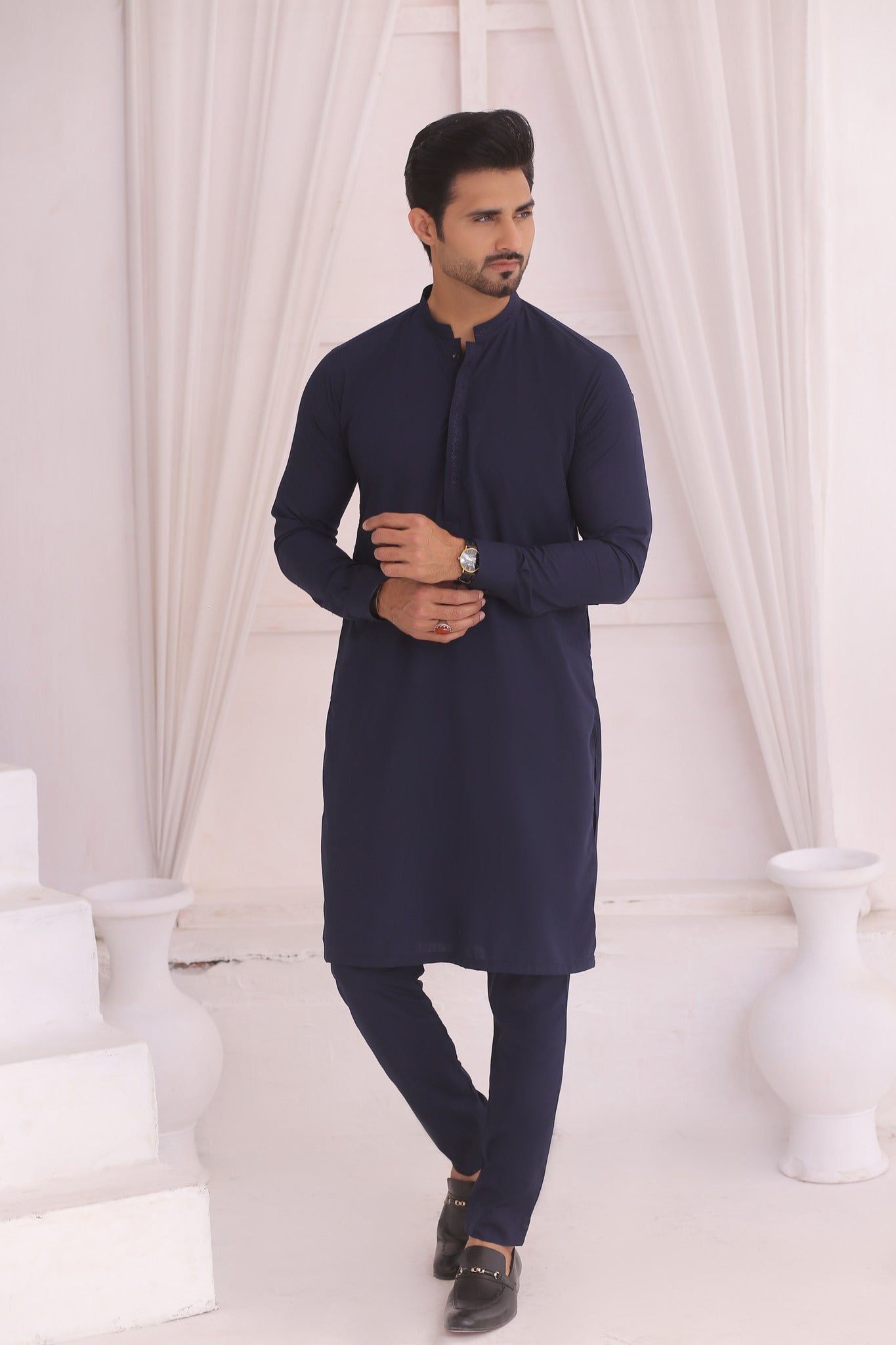 MC 15 Kurta Pajama For Mens - Mashal Couture