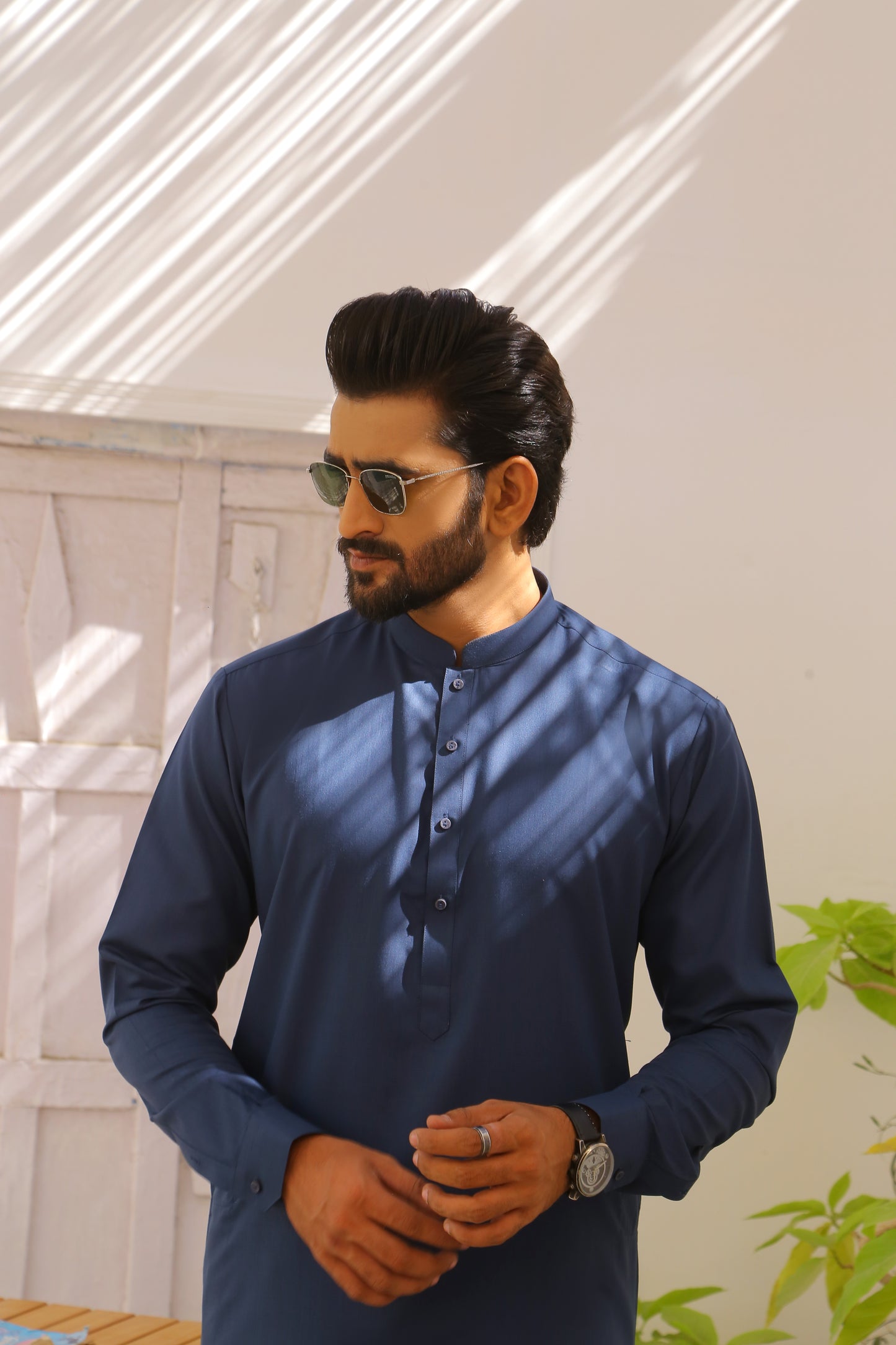 Blue Shalwar Kameez