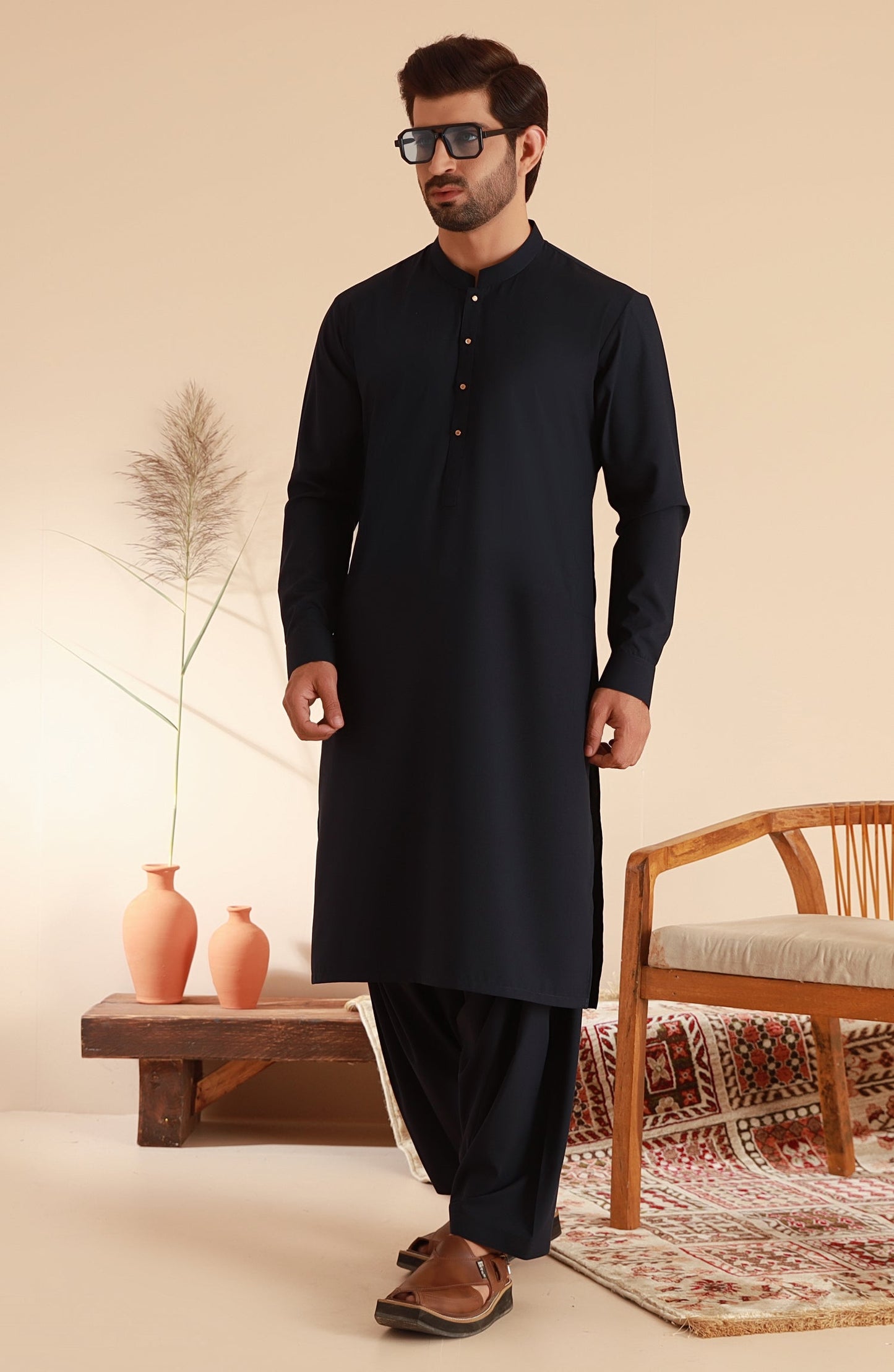 MC KS 56 Men Shalwar Kameez - Mashal Couture