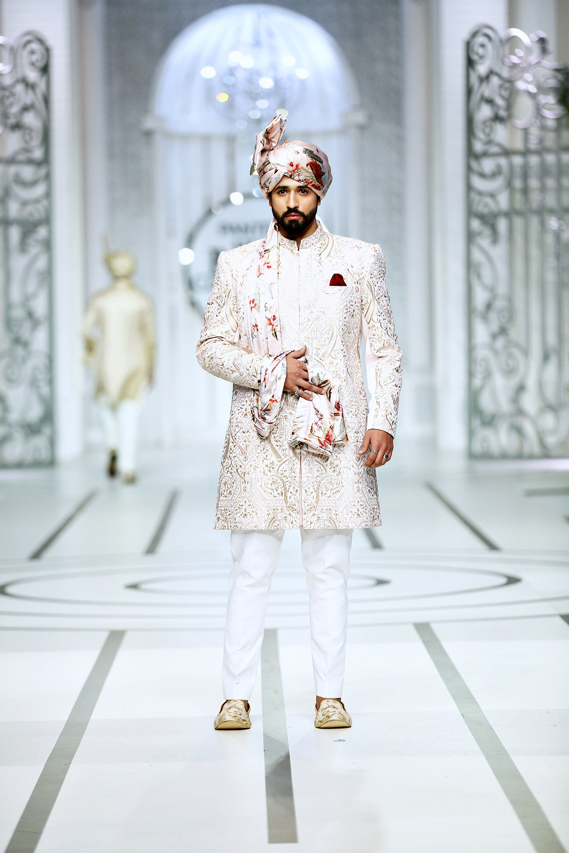 MC 558 Men's Sherwani For Wedding - Mashal Couture