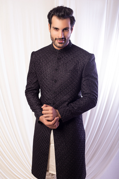 MC 612 Mens Sherwani For Wedding - Mashal Couture