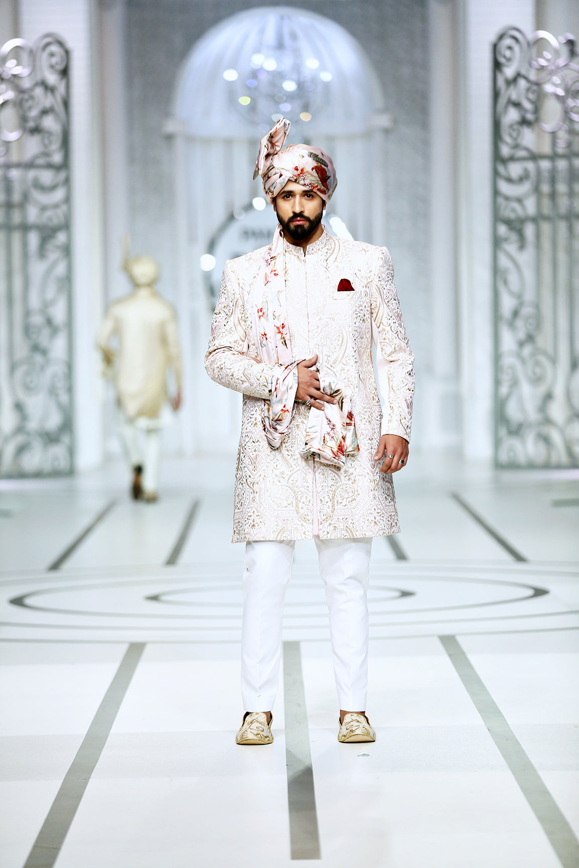 MC 558 Men's Sherwani For Wedding - Mashal Couture