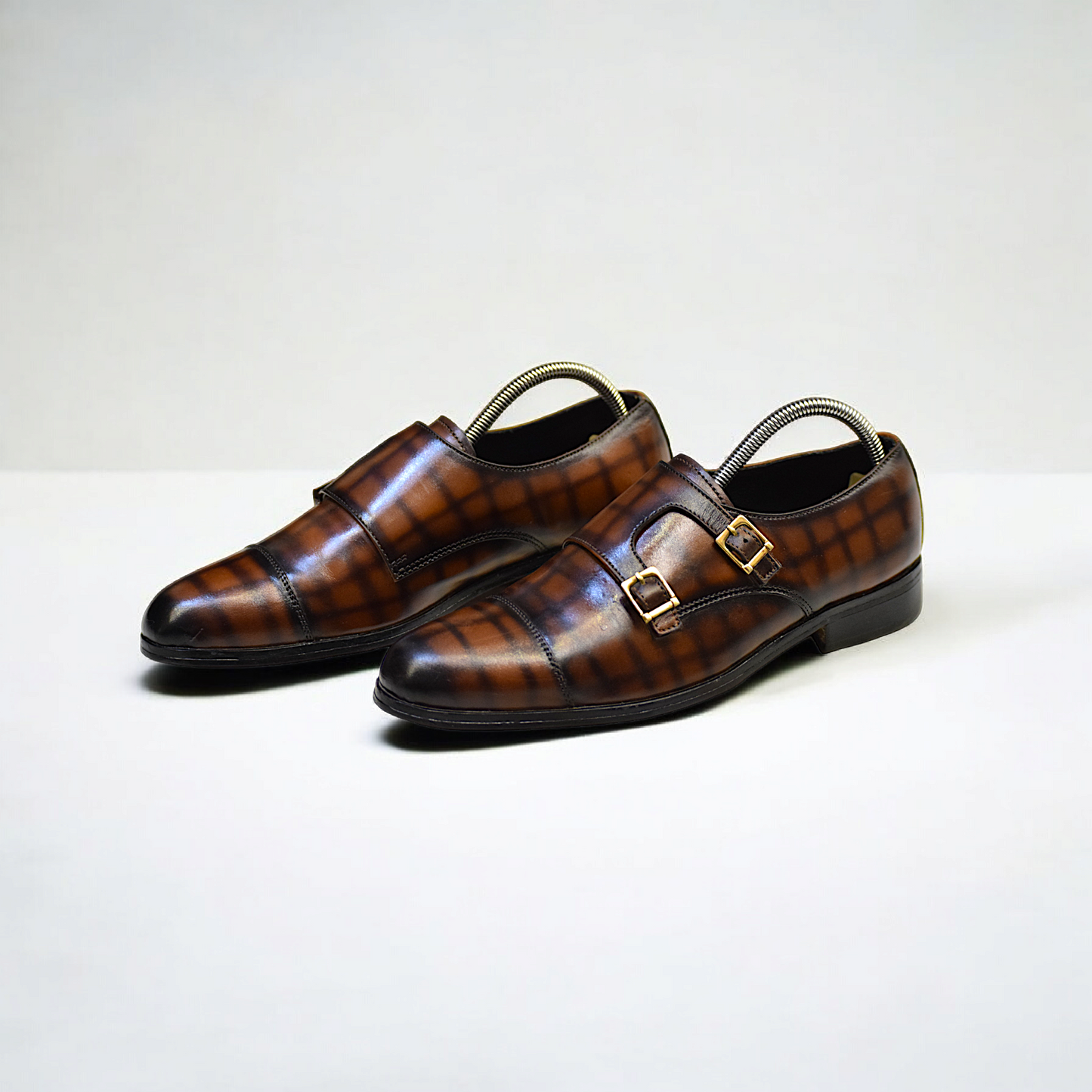 MC 102 Mens Monk Shoes - Mashal Couture