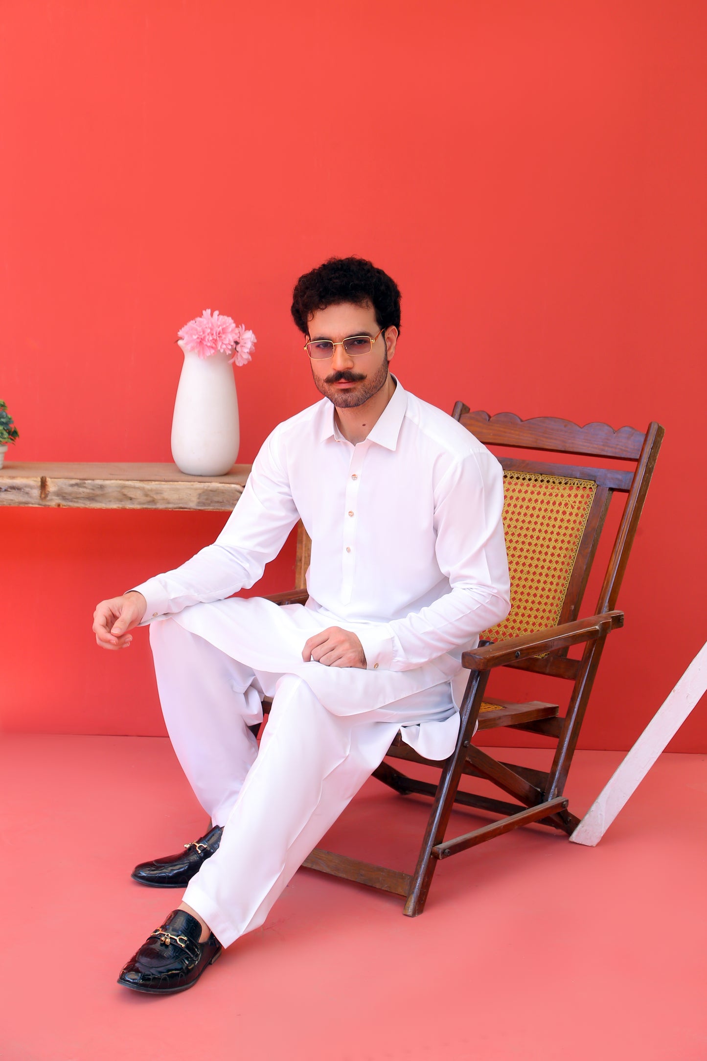 White Shalwar Kameez