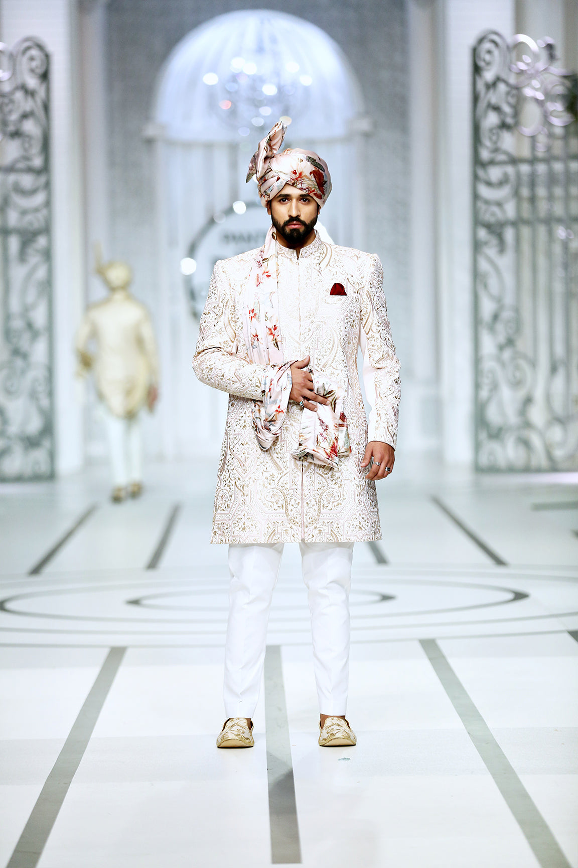 MC 558 Men's Sherwani For Wedding - Mashal Couture