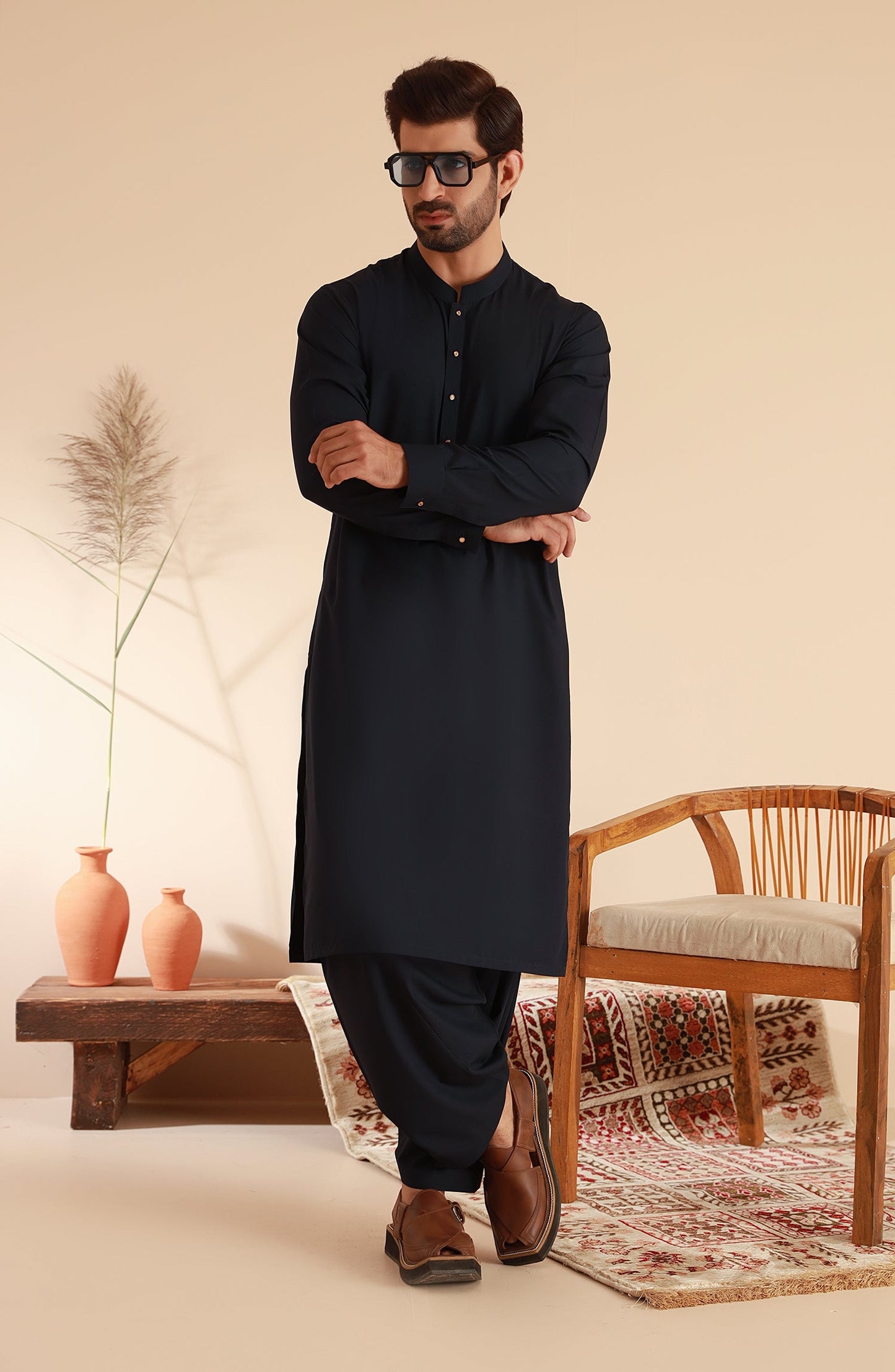 MC KS 71 Kameez Shalwar - Mashal Couture