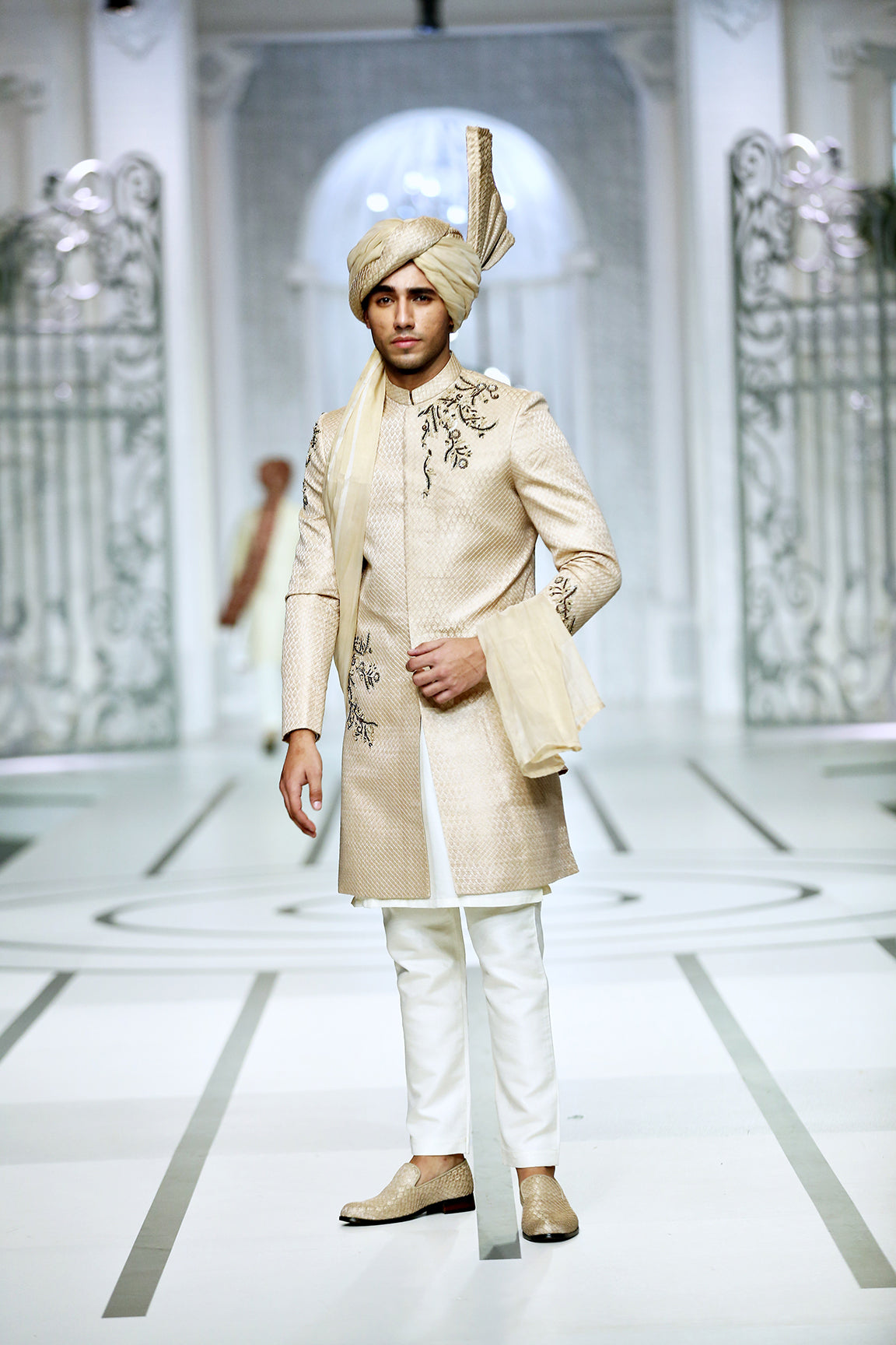 MC 557 Sherwani Mens Wedding - Mashal Couture
