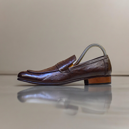 MC 56 Gents Brown Shoes - Mashal Couture