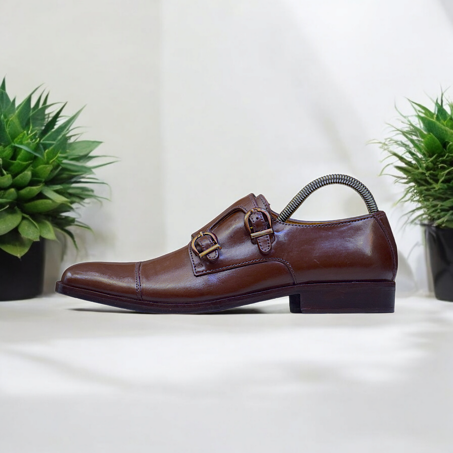 MC 112 Double Strap Monk Party Shoes For Men - Mashal Couture