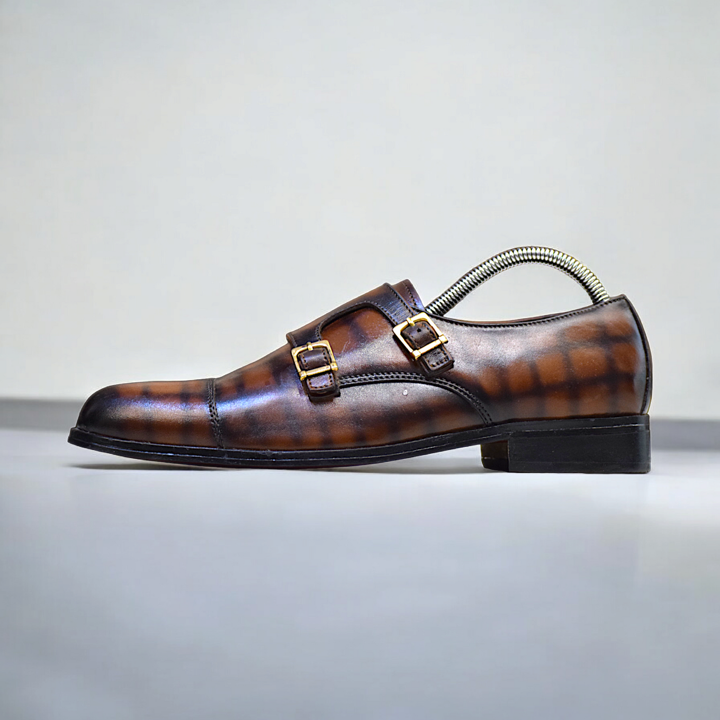 MC 102 Mens Monk Shoes - Mashal Couture