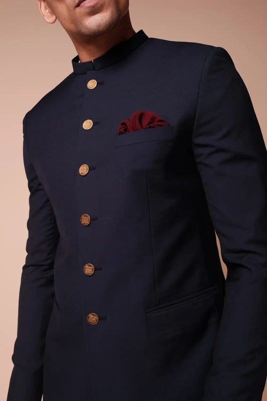 MC 125 Prince Coat For Men With Pant - Mashal Couture