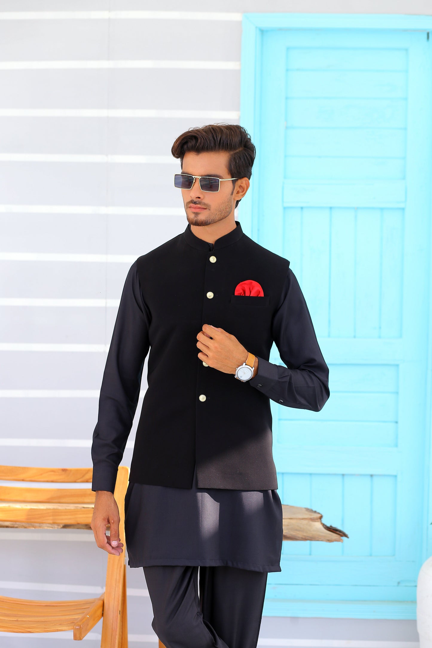 wedding Black waistcoats uk