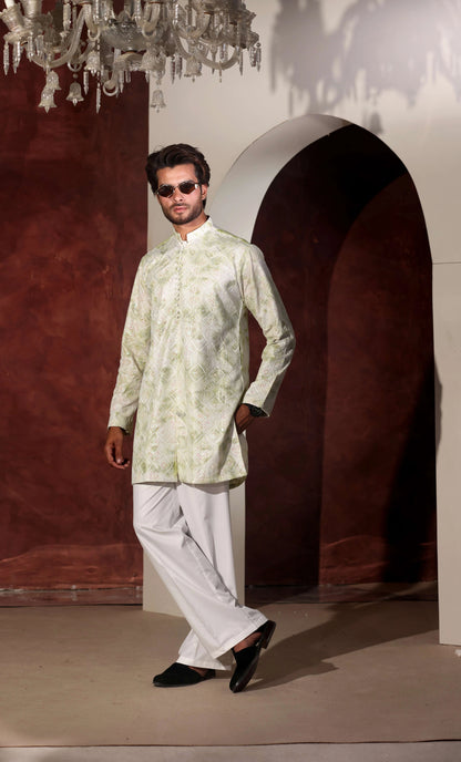 Desginer Short Kurta Trouser