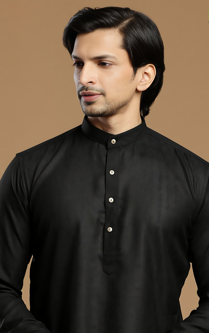 MC FS 05 Raw Silk Kurta Pajama - Mashal Couture