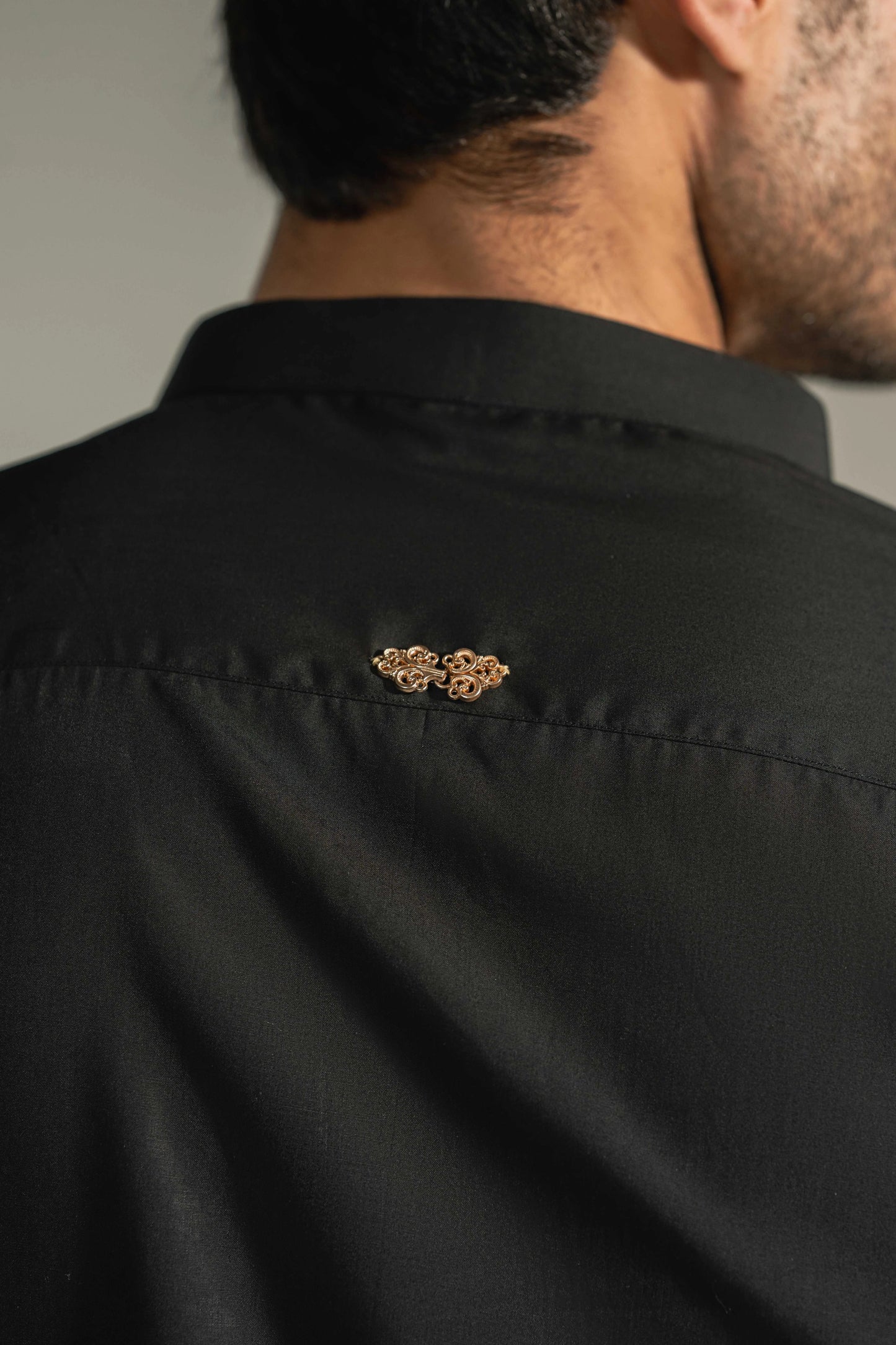 Rare Ebony Black Kameez Shalwar