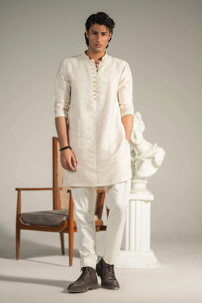 Rare Alabaster Kurta With Pajama