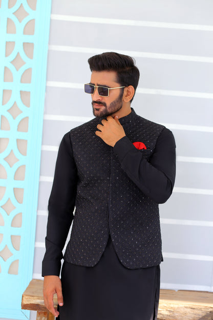 Black Stone waistcoats wedding