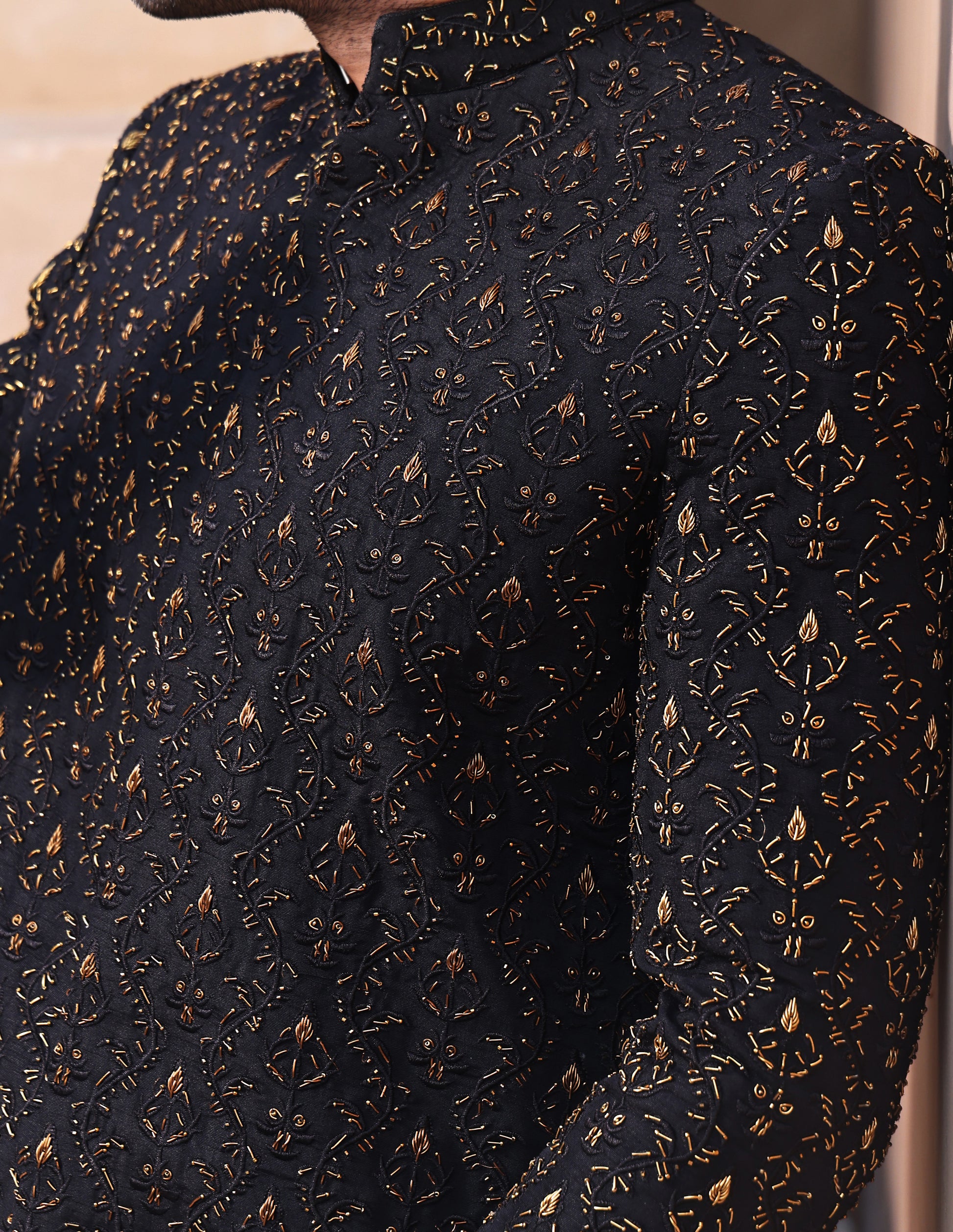 MC 549 Sherwani Dulha - Mashal Couture