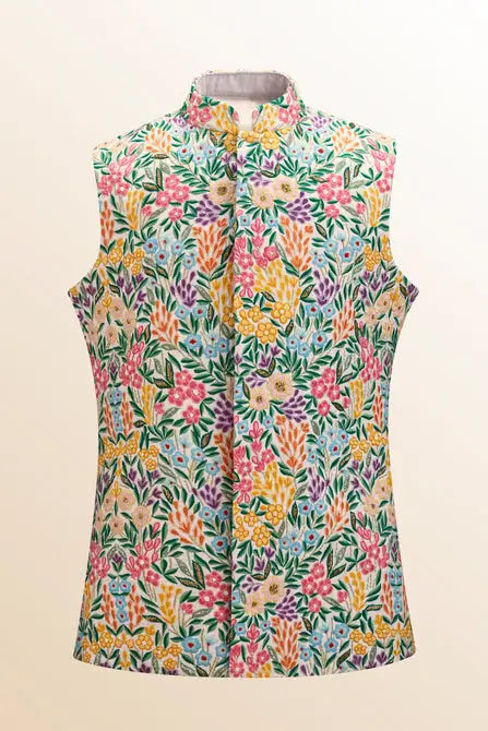 MC 109 Waistcoat Men - Mashal Couture