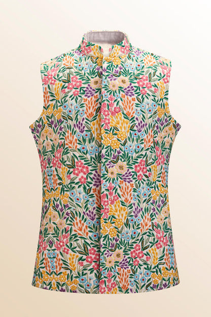 MC 109 Waistcoat Men - Mashal Couture