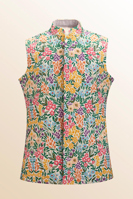 MC 109 Waistcoat Men - Mashal Couture