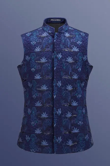MC 100 Bonanza Waistcoat For Men - Mashal Couture