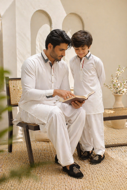 Porcelain Father & Son