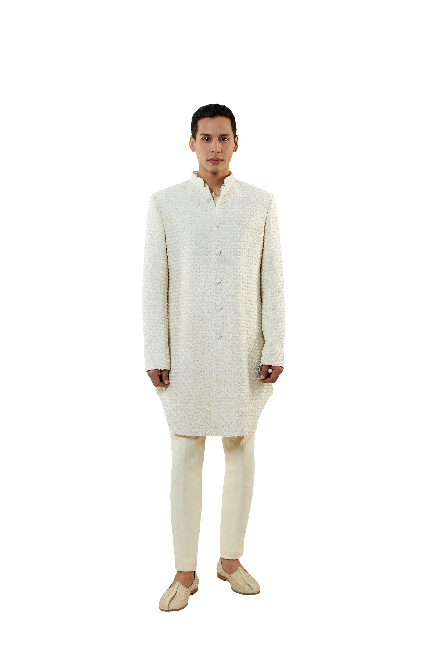 MC 520 Mens Sherwani - Mashal Couture