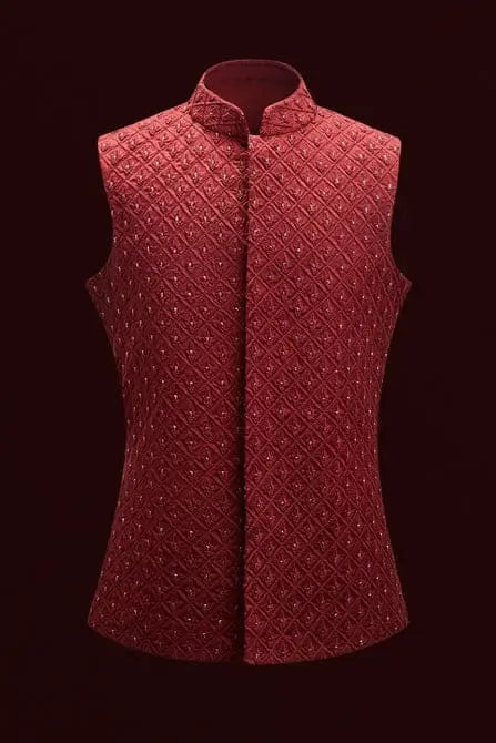 MC 104 Waistcoat Design - Mashal Couture
