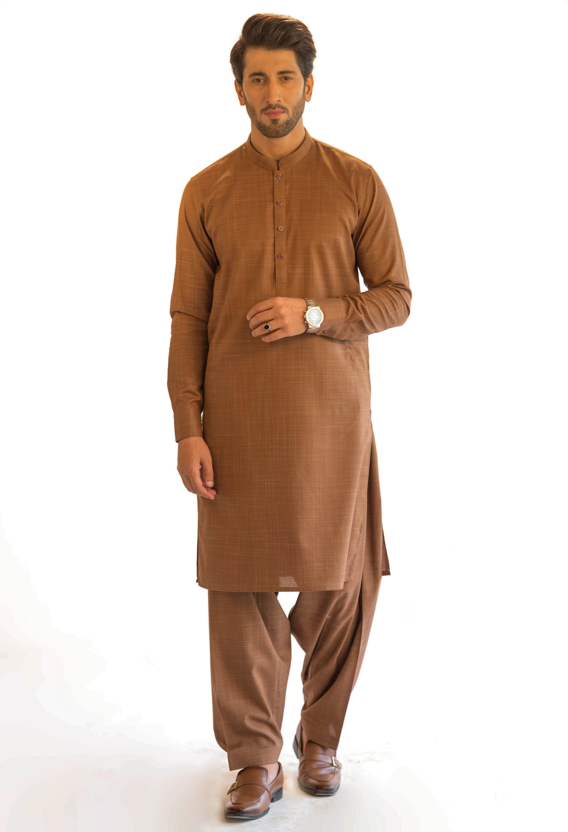 MC KS 35 Shalwar Kameez Mens - Mashal Couture